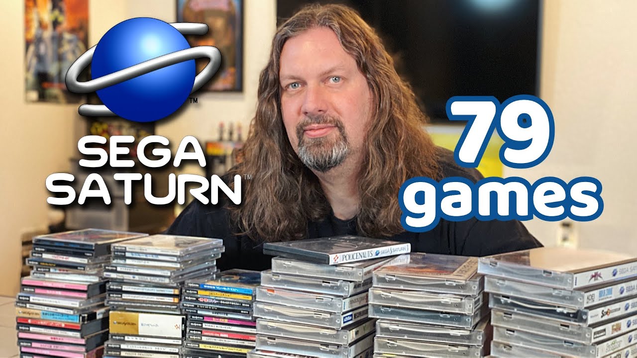 My Sega Saturn Game Collection (Rare + Japanese Imports + More!)