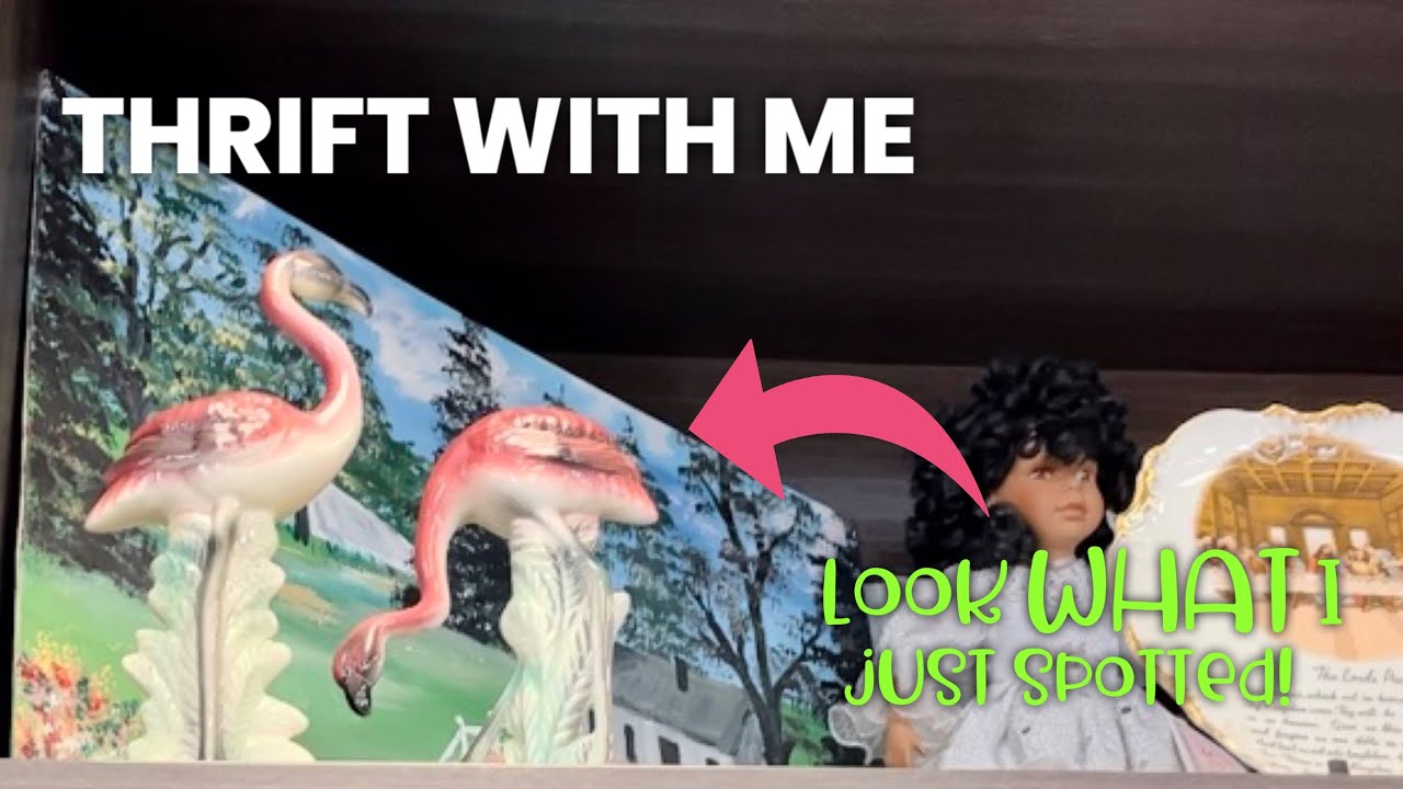 Thrift With Me | Vintage Home Decor & Collectables | I Found A Few Good Treasures!