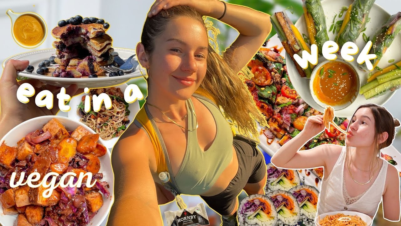 Food & Personal FREEDOM! - what I eat in a week  *actually* | vegan recipes