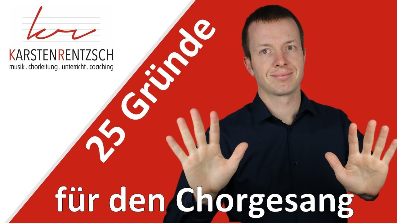 25 gute Gründe, warum man im Chor singen sollte! #ErfolgImChor #7
