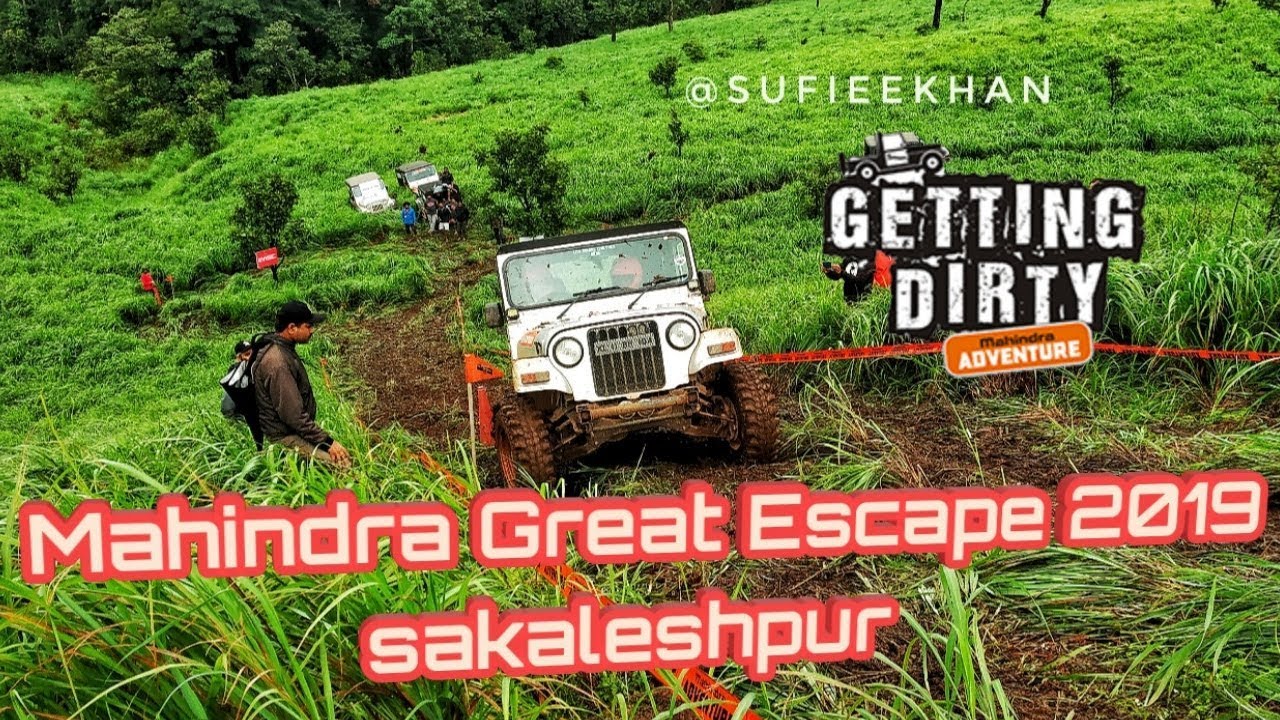 Mahindra Great escape sakaleshpur 2019 || sakaleshpur #mahindra