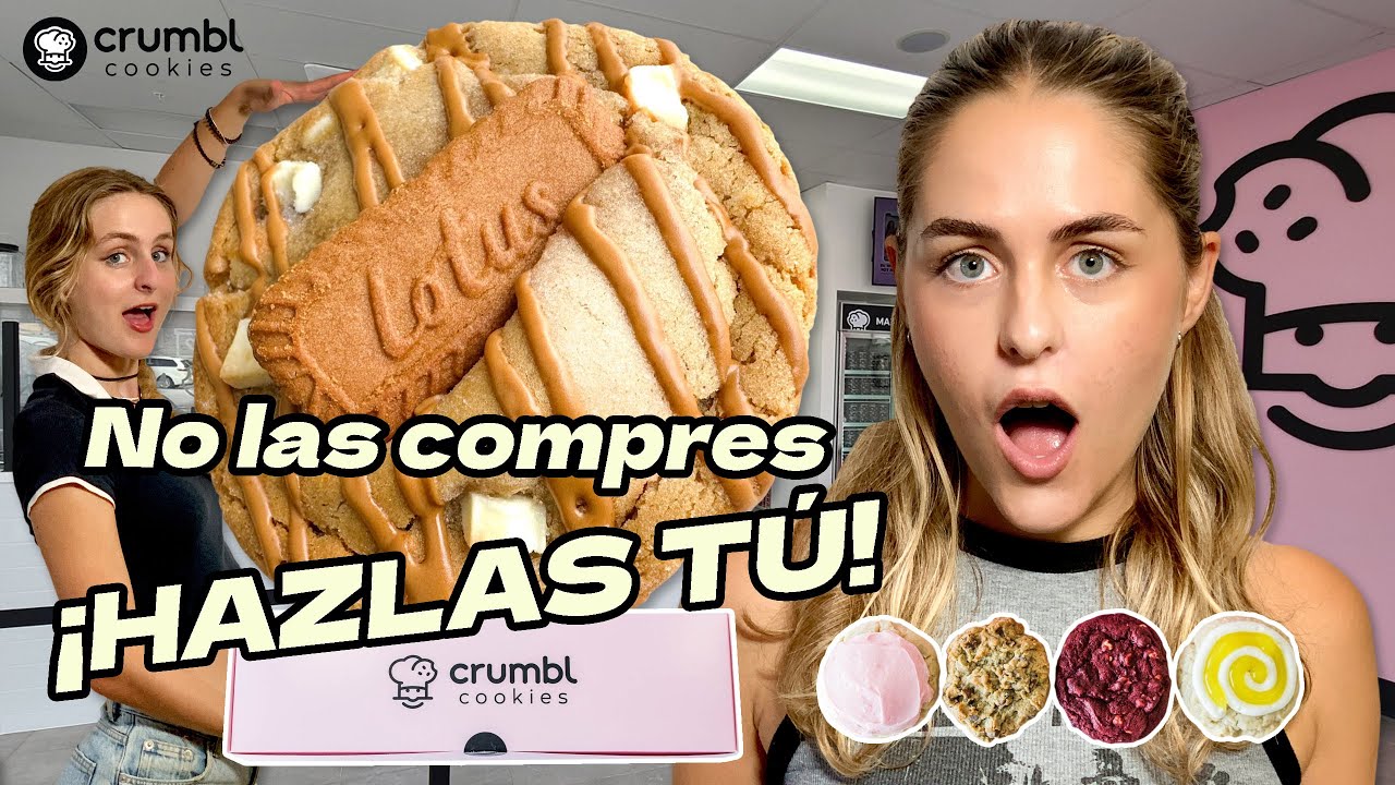 Crumbl Cookies: NO LAS COMPRES, ¡HAZLAS TÚ (Mejores y más Ricas)! 🍪Nuevas galletas virales de TikTok