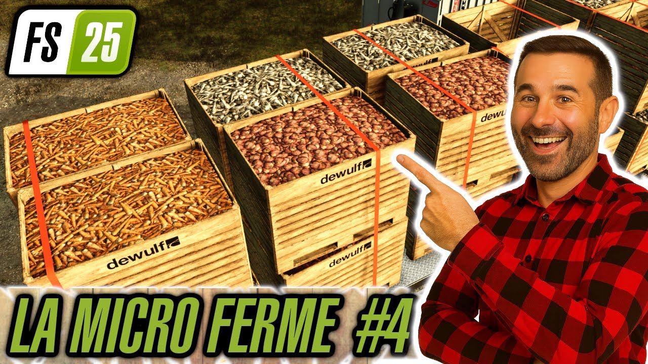 Micro‑Ferme FS25 : Combien Rapporte 1 Saison Complète ? (Betteraves, Carottes, Panais + Laine)