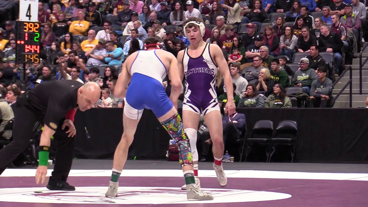 Wesley VanMatre wins his fourth state wrestling title