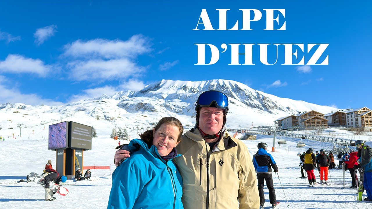 Skiing Alpe d’Huez