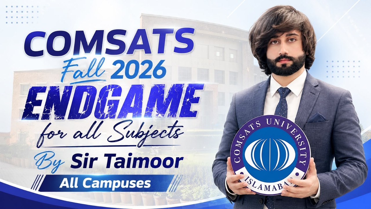 COMSATS NTS 2026 EndGame I COMSATS Entry Test Preparation 2026 I COMSATS Admission 2026 Preparation