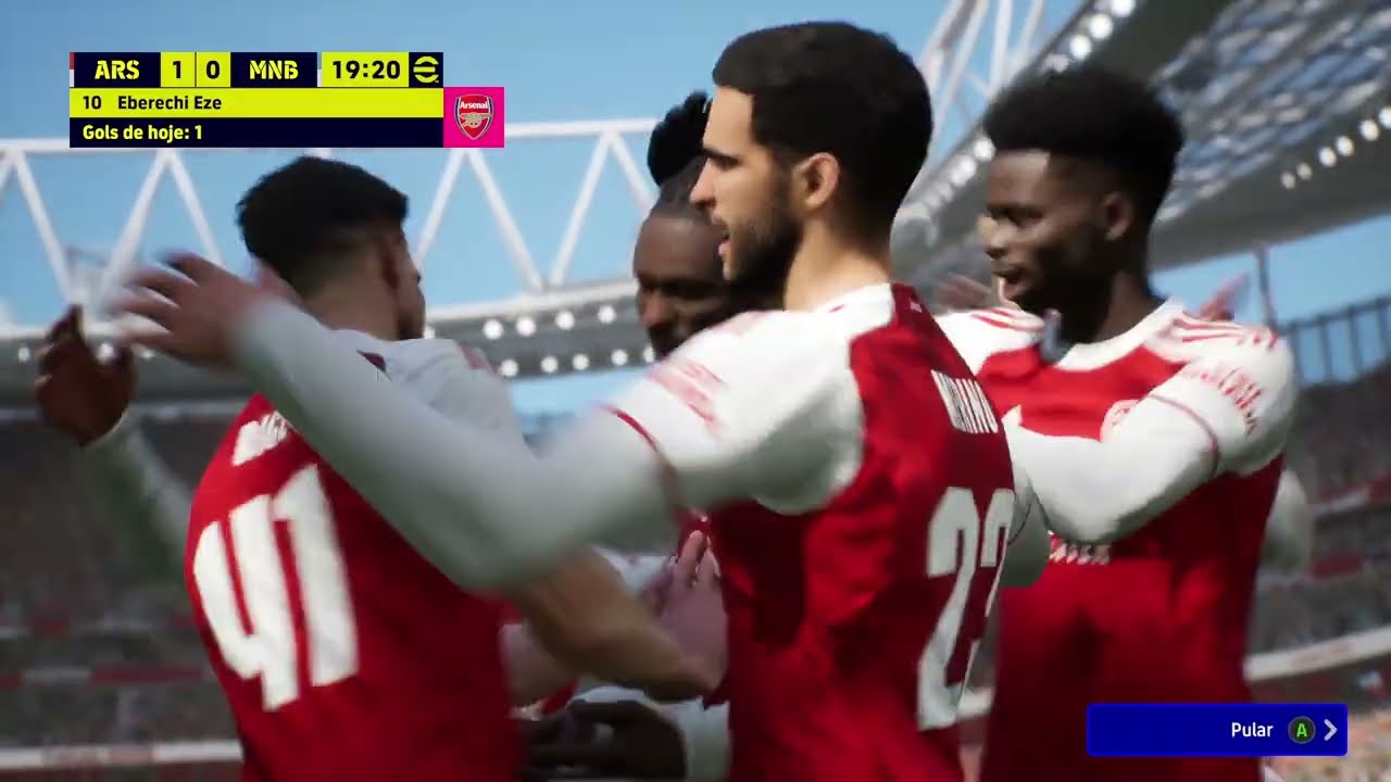 eFootball | Arsenal vs Manchester City | Gameplay