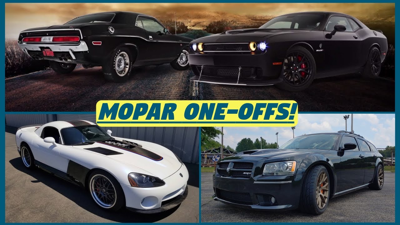 Mopar Rare One-Off Vehicles - Manual 6.4L Magnum, Viper Diamondback, & Hellcat X! (PART 3)