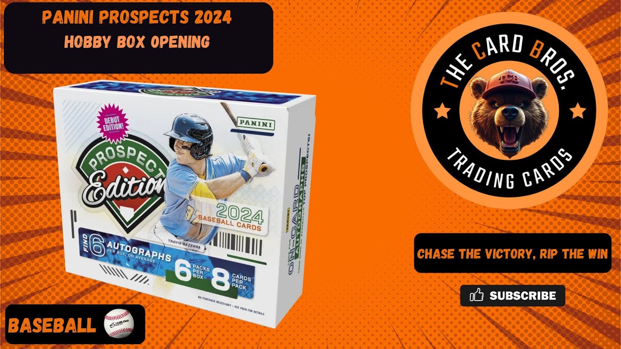 Panini Prospect Edition 2024 - Hobby Box - 6 Autos