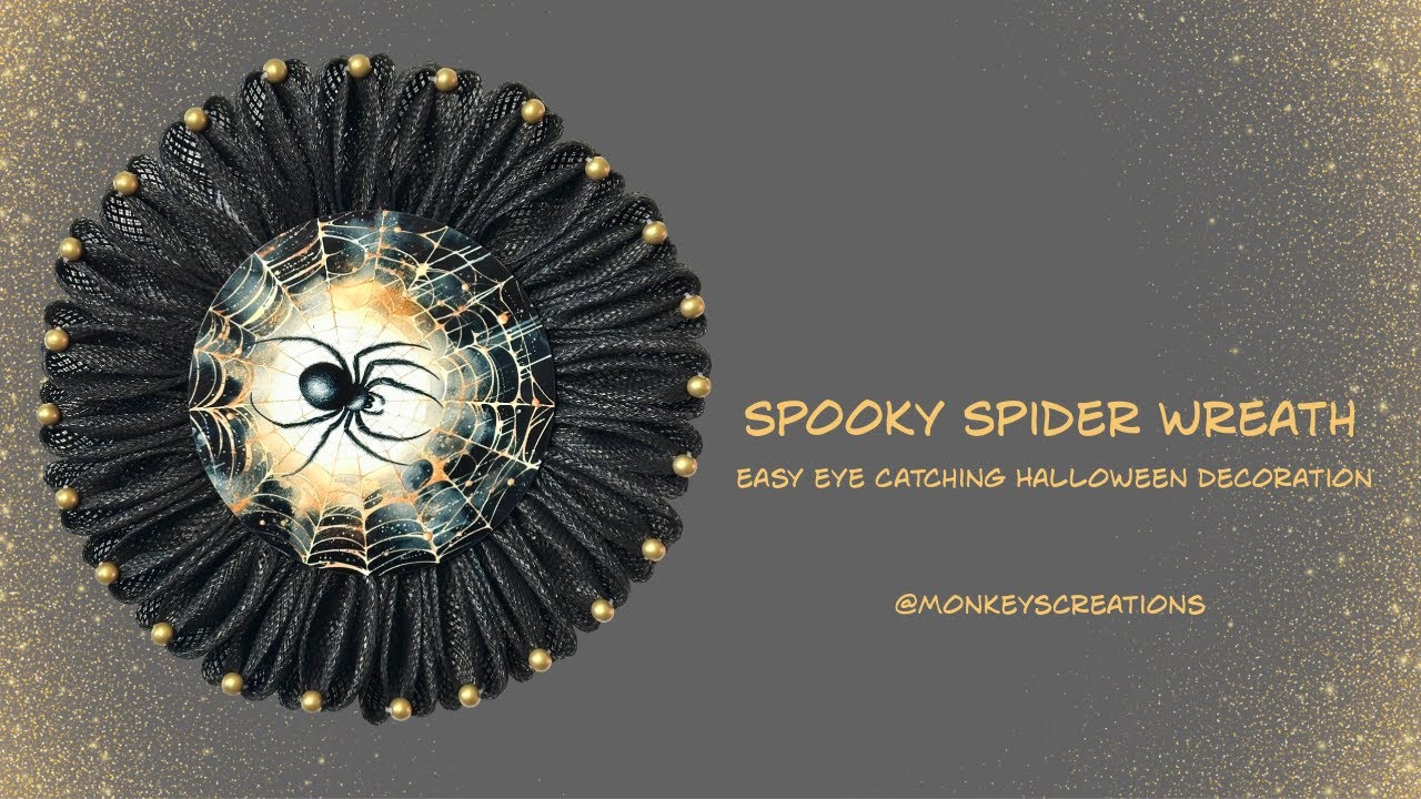 Creepy Halloween Decorations: Tutorial #homedecor #wreath #halloween