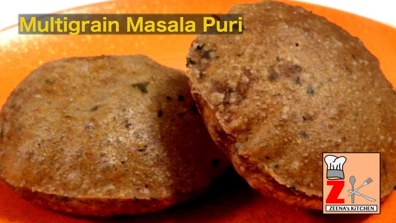 Multigrain Masala Puri/ Lockdown special Snacks/Healthy Spicy Puri