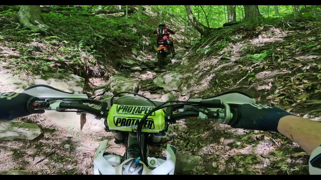 INSANE HARD ENDURO at Tornado Single Track!