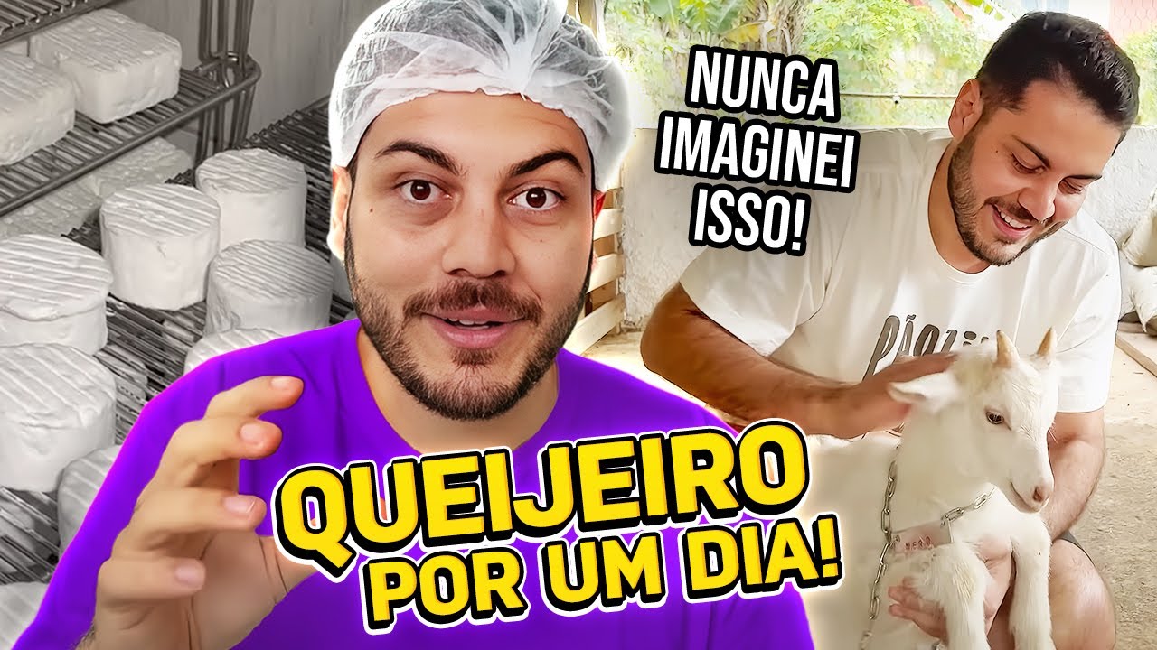 Como é a produção de QUEIJO!