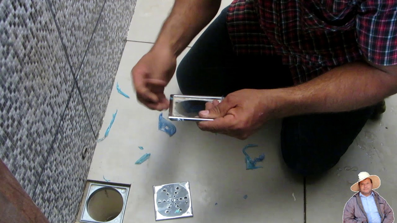 Ralo como instalar no banheiro acabamento em inox