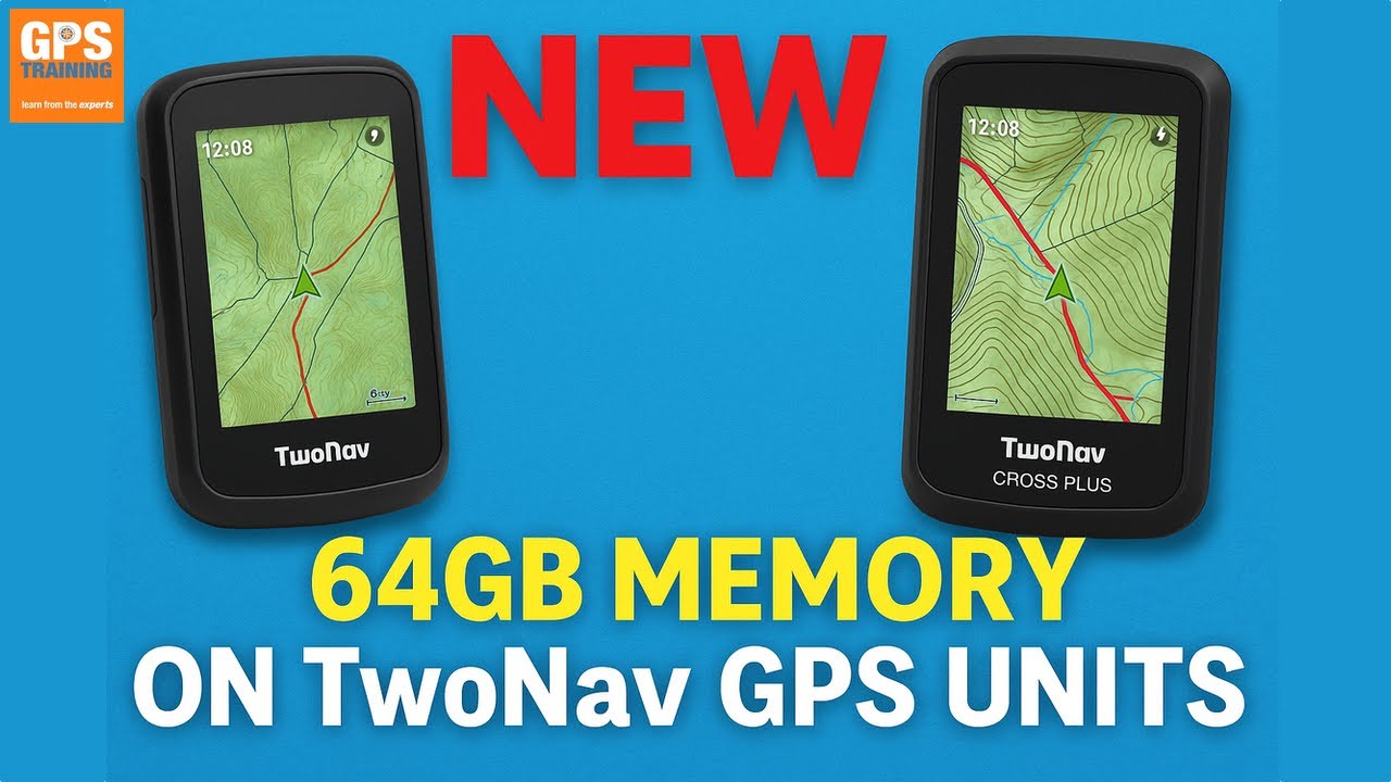 TwoNav GPS units with more memory  - 64GB