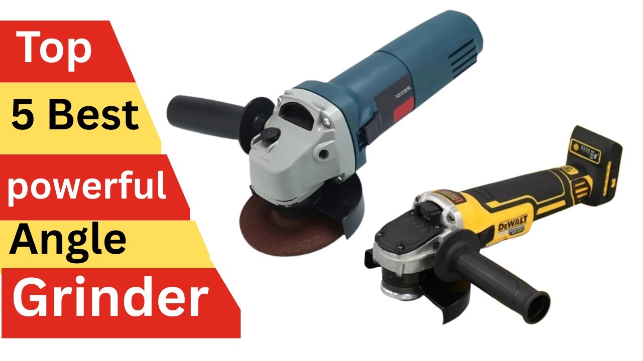 ✅Top 5 Best Angle Grinders 2025 🔥 | Most Powerful & Reliable Tools