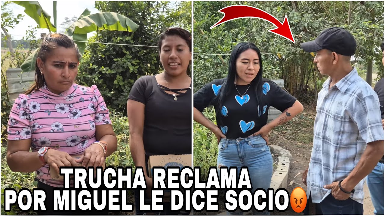 Llegamos a la casa de Chentia sin imaginar encontrar a trucha ahí hoy si le callo la boca a Chentia😱
