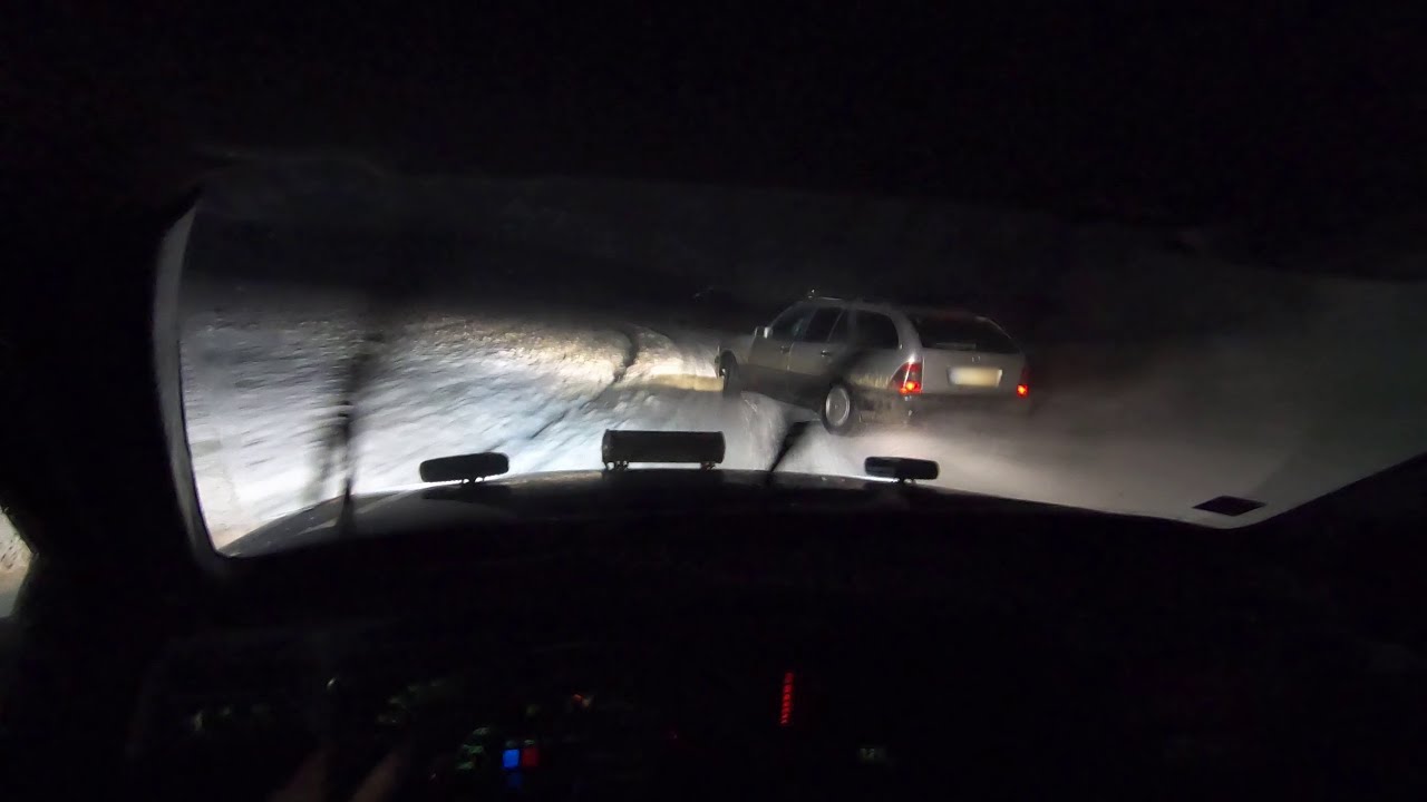 How to get more Views!? POV Ford Sierra 2.0 DOHC & Mercedes w202 Winter Drift