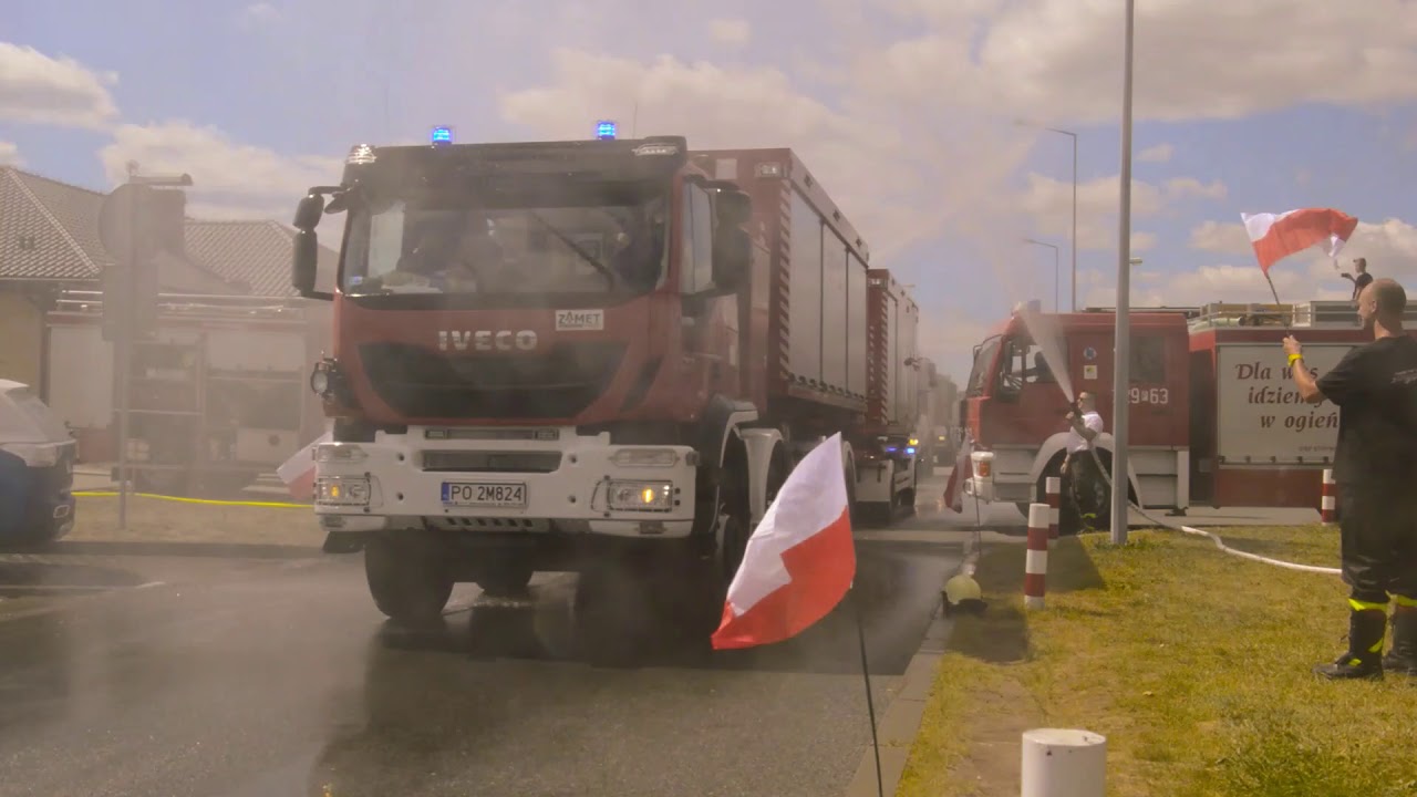 Powrót ze Szwecji modułu GFFFV Poznań // Polska brandmän heme - välkommen i Polen