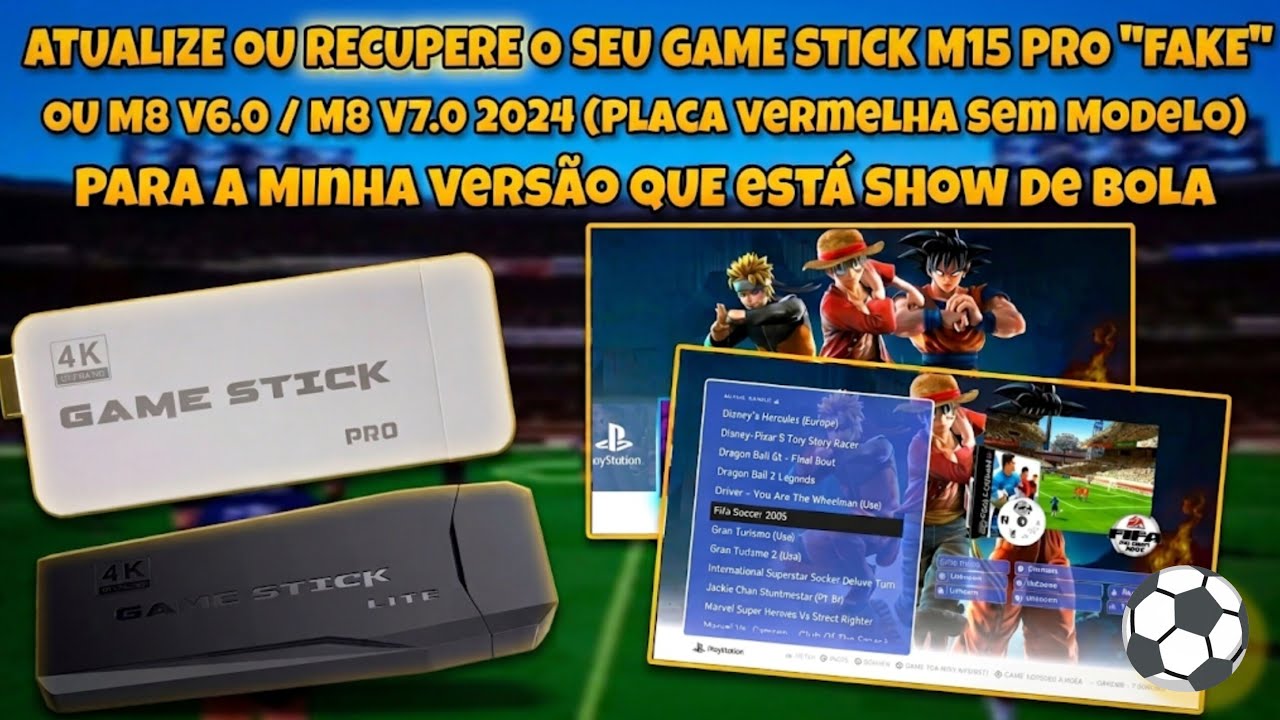 COMO ATUALIZAR O GAME STICK M15 PRO 