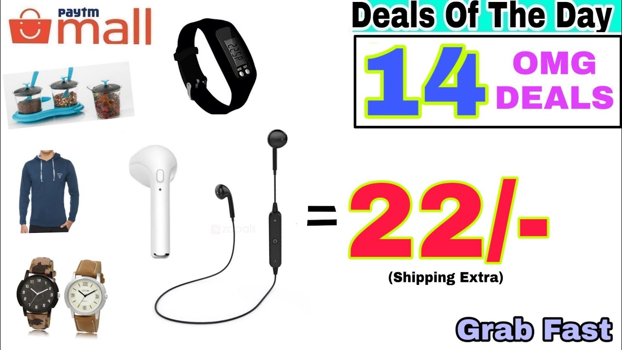 {10jan} 14 OMG Deals on Paytm Mall To Grab Before Offer Change.