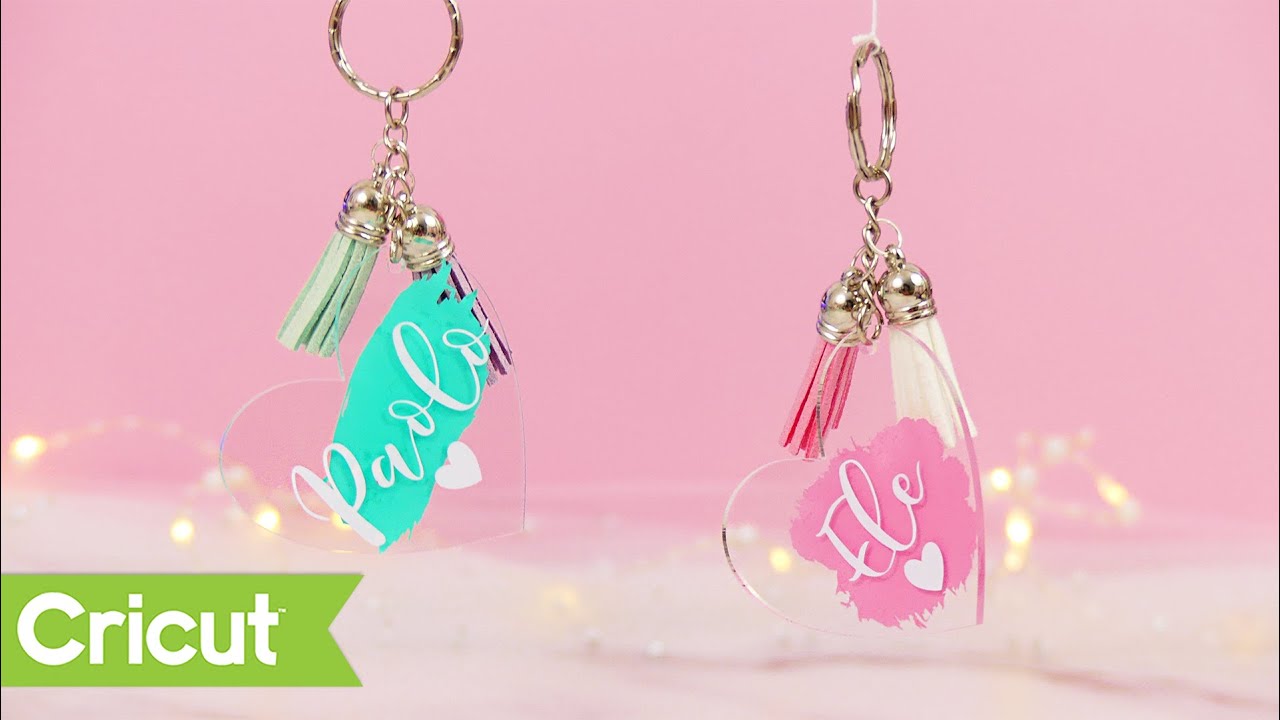 Decorazione Portachiavi Plexiglass - Cricut JOY tutorial