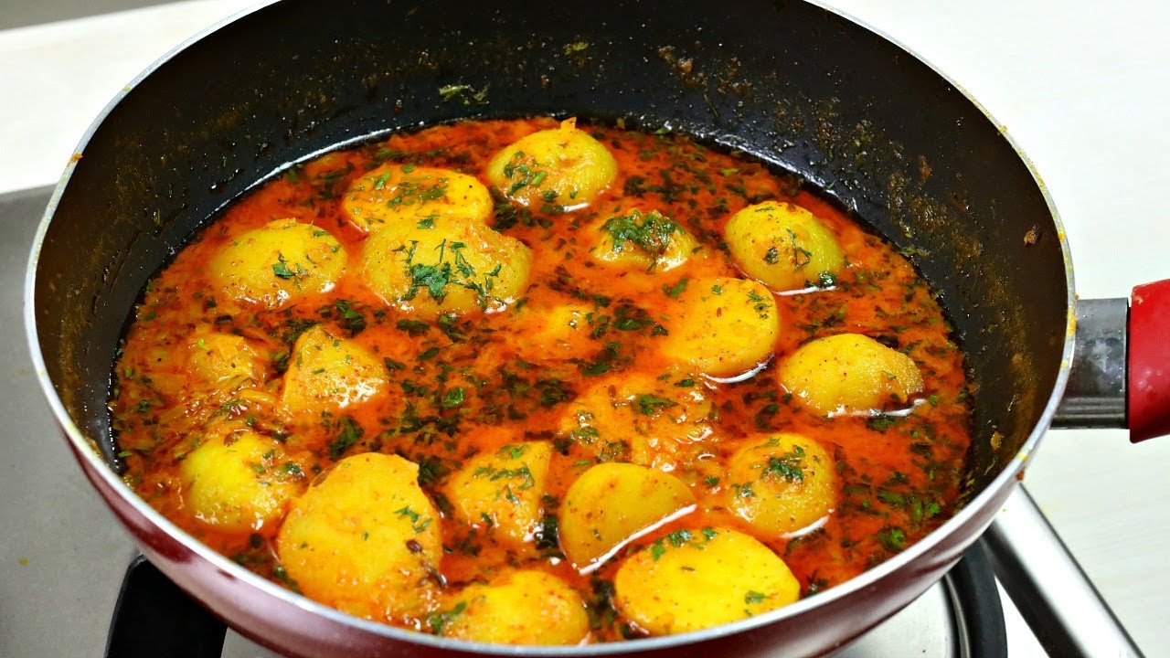 दही वाले आलू की सब्ज़ी ऐसे बनायेंगें तो हर कोई तारीफ करेगा  | Dahi Aloo Recipe | Aloo Curry | Kabita