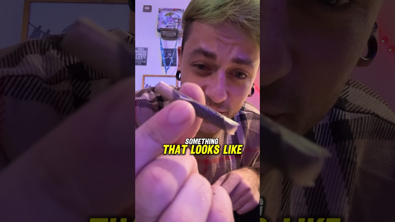 How to roll hash without weed & without tobacco