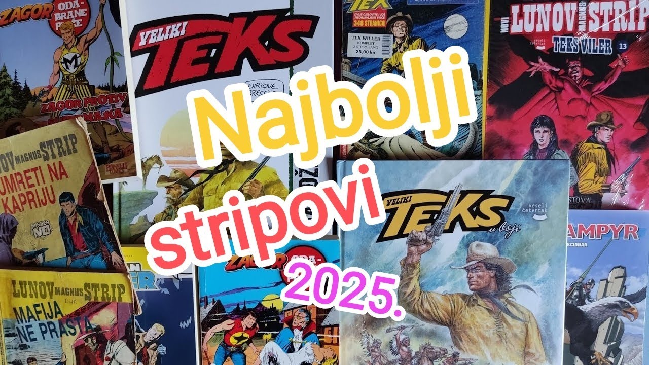 Najbolji stripovi 2025! - Boneli izdanja!