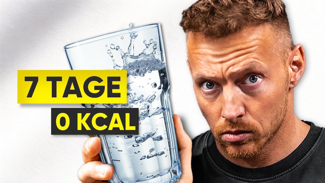 7 TAGE NICHTS ESSEN - So viel Fett und Muskelmasse habe ich verloren!