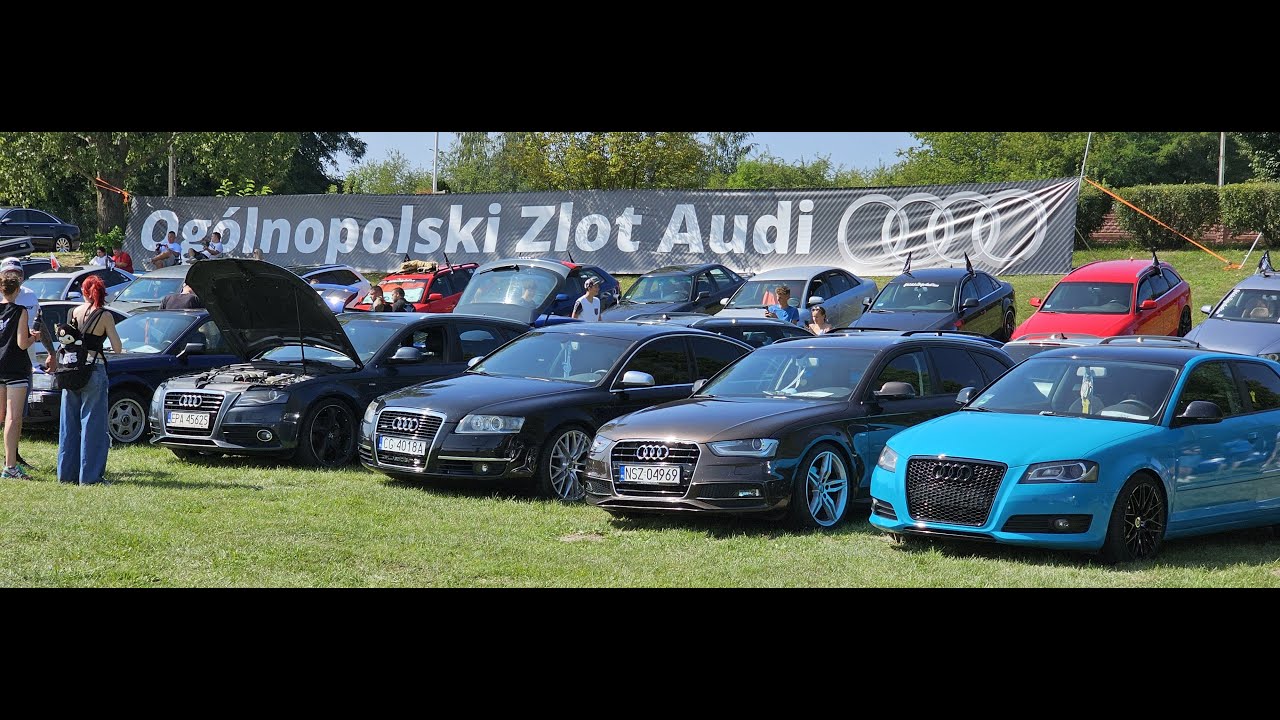 Ogólnopolski zlot Audi 2024 - Zalew Stryków