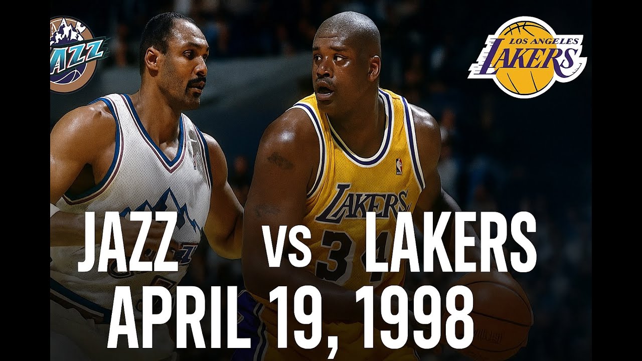 04/19/1998 Utah Jazz vs. Los Angeles Lakers Kobe Bryant Full game