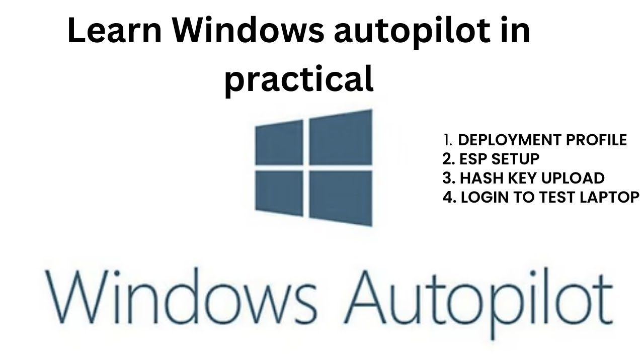 #intune Deployment Profile & ESP Explained | Onboard Devices with Windows Autopilot