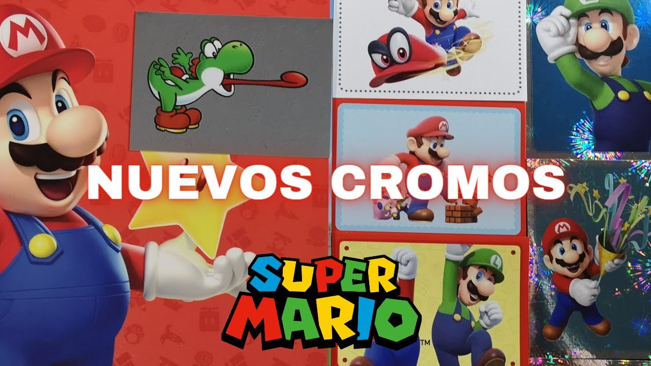 👨‍🔧 ASI SON LOS NUEVOS CROMOS 🚨 SUPER MARIO 🚨