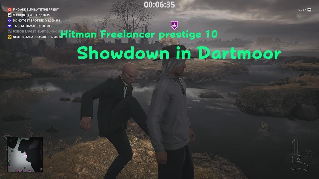 HITMAN Freelancer prestige 10 Showdown in Dartmoor