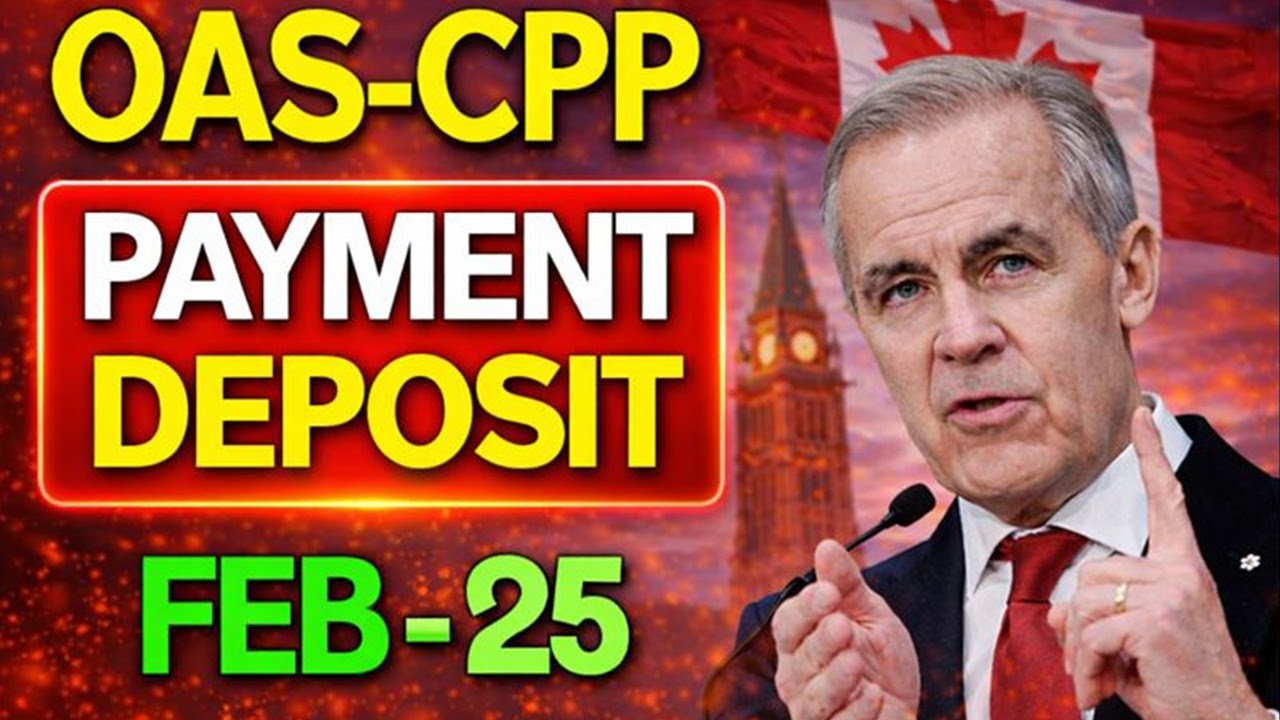 Canada Seniors Alert  Don't Miss the February 25th Deposit! OAS & CPP Changes
