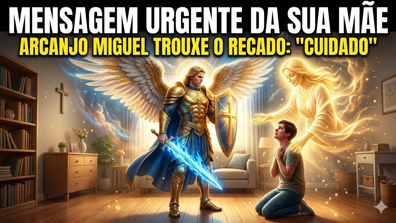 ⛔️SUA MÃE LÁ DO CÉU MANDA ESSE AVISO: CUIDADO! O ARCANJO MIGUEL TRAZ O RECADO