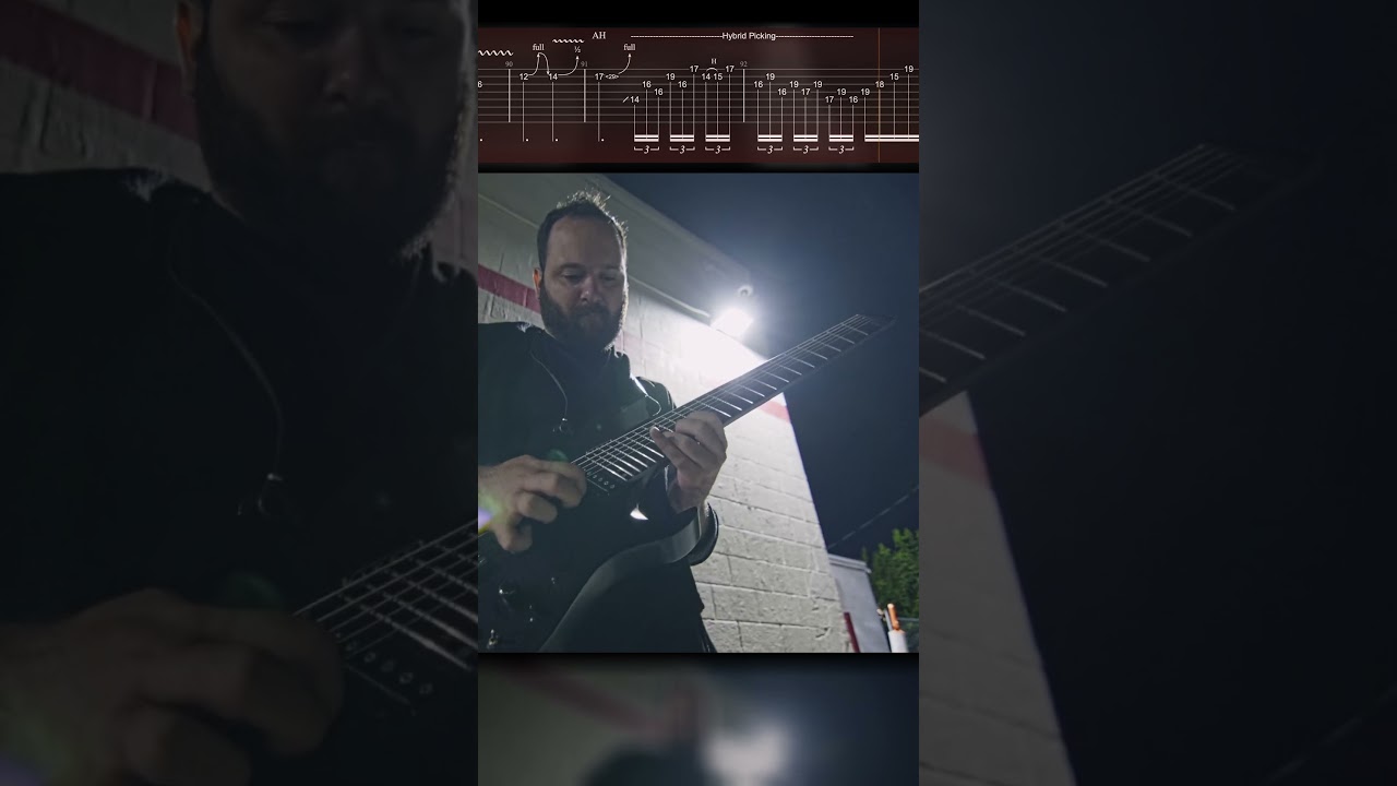 Synaptic Echoes solo (with tabs) - Sebastian Ocq 