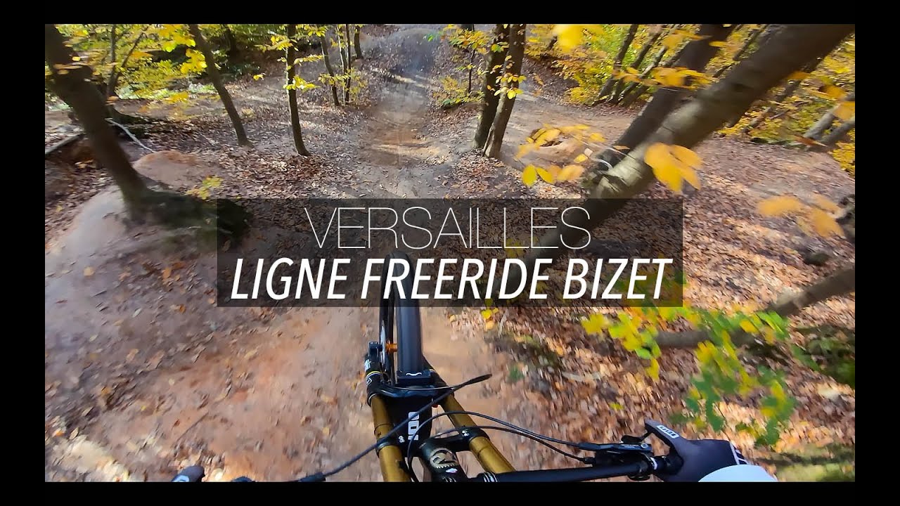 Ligne Freeride d'Antoine Bizet ! Ça passe !!! Versailles / DH