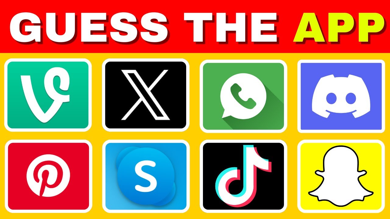 Guess the Logo Quiz | Social Media Logo Edition 2024 | Logo Quiz