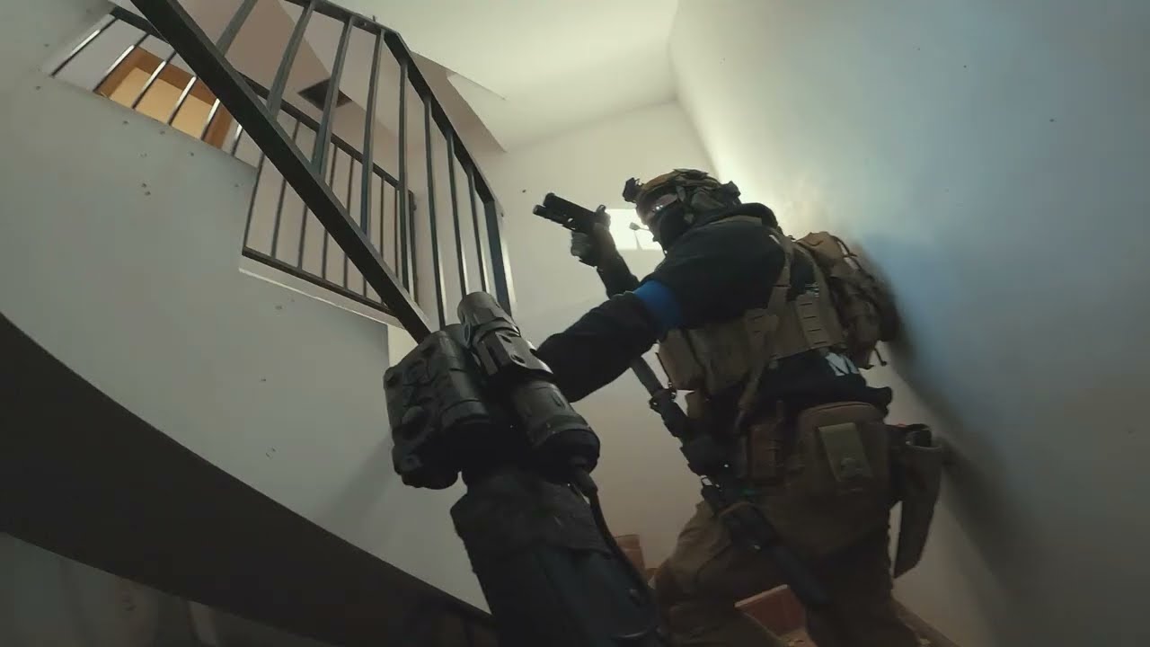 Battle in the city (Airsoft) #airsoft #mws #combatwar