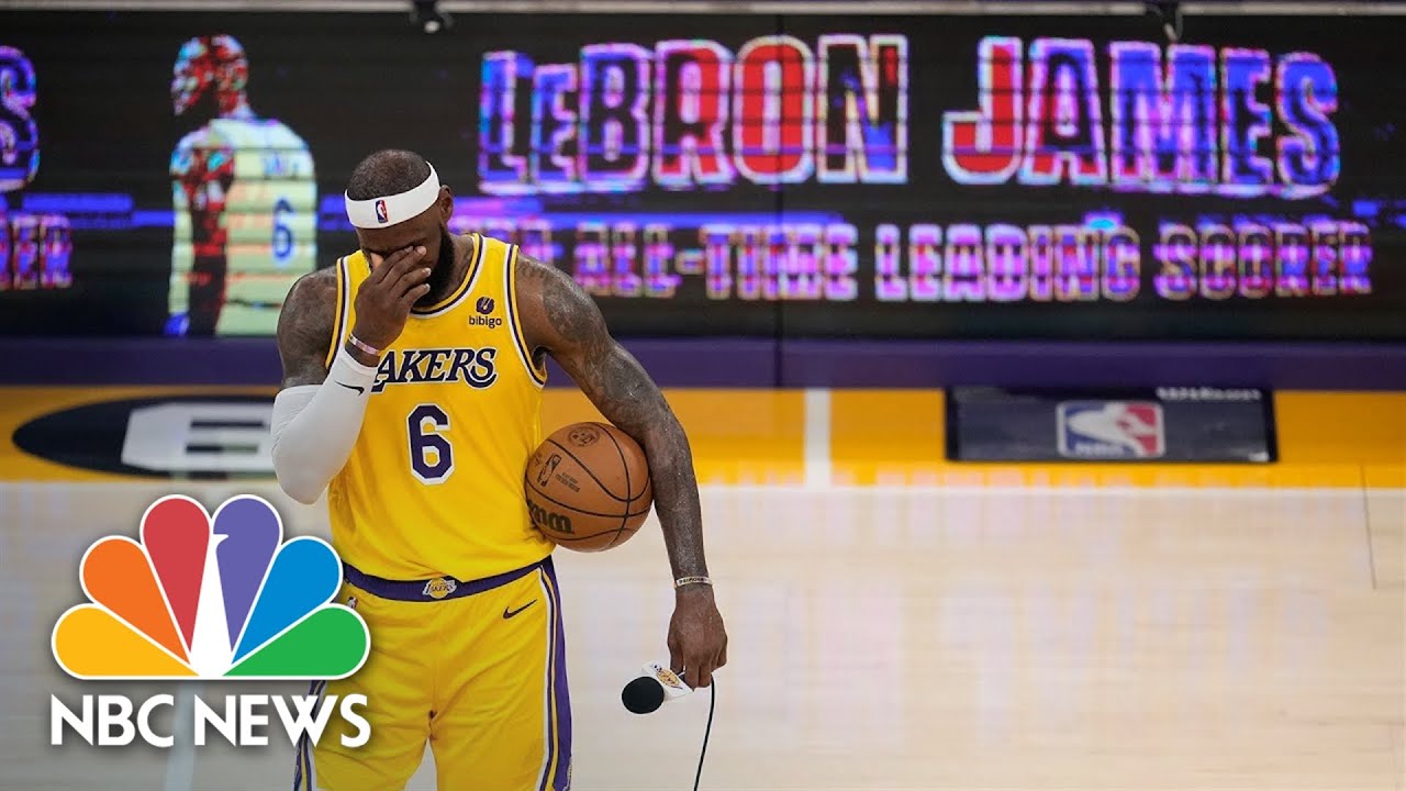 Lakers fans reflect on Lebron James capturing NBA's career scoring record