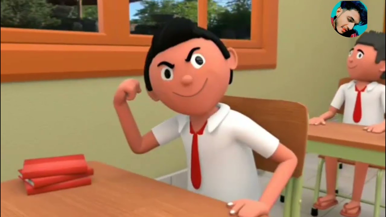 स्कूल  में मस्ती | Funny Comedy Video | Desi Comedy | Make Joke | Cartoon Comedy | The Animo Fun