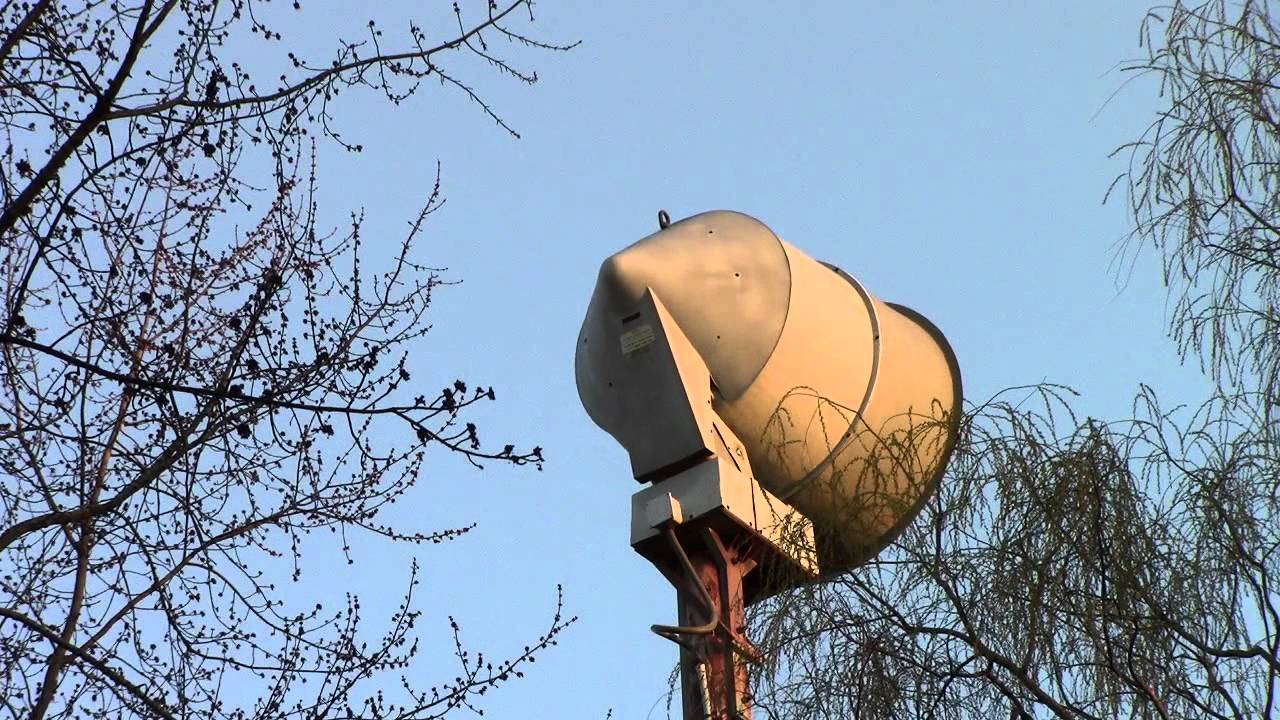 Tornado Drill   Evening Siren Test