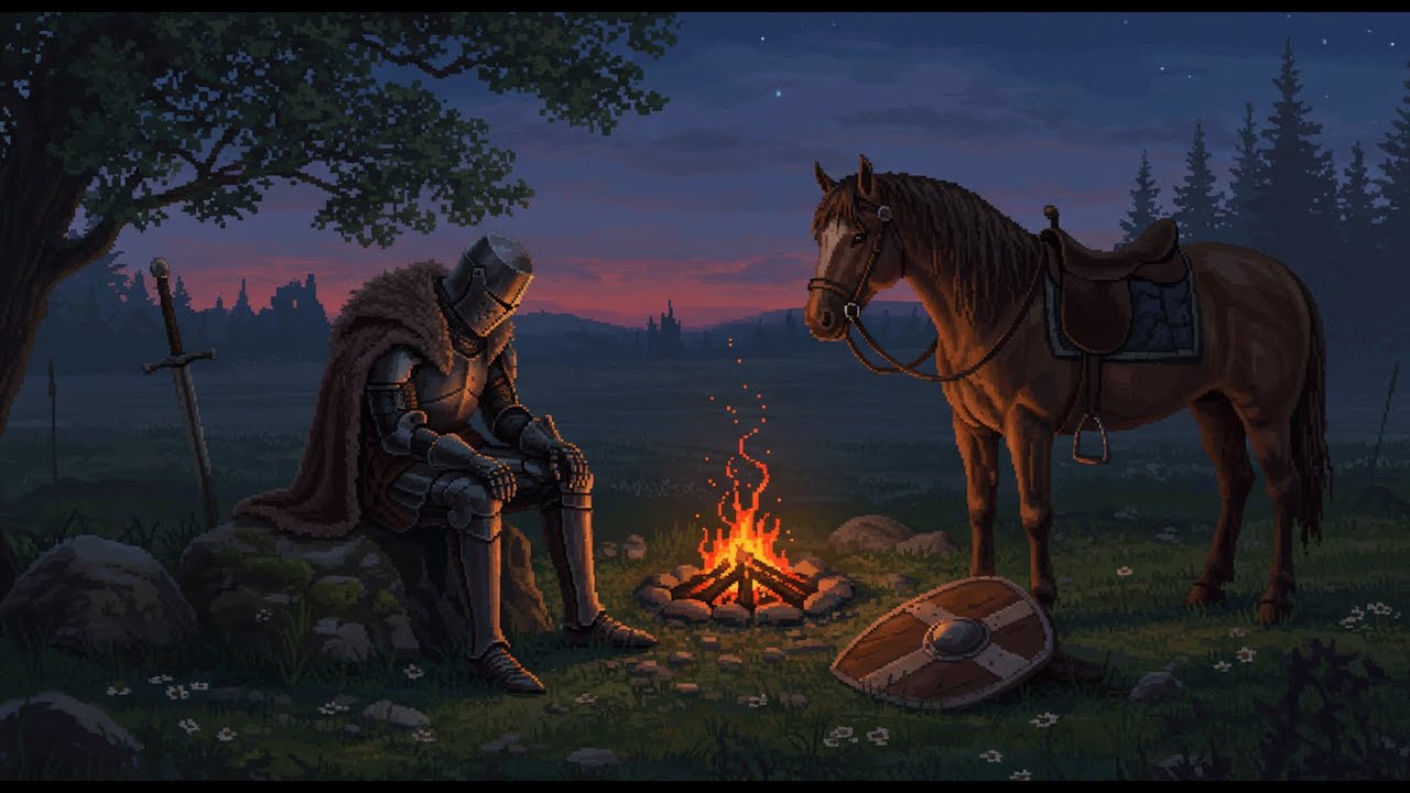Lay down your arms, knight. The day is won, and now you rest.
