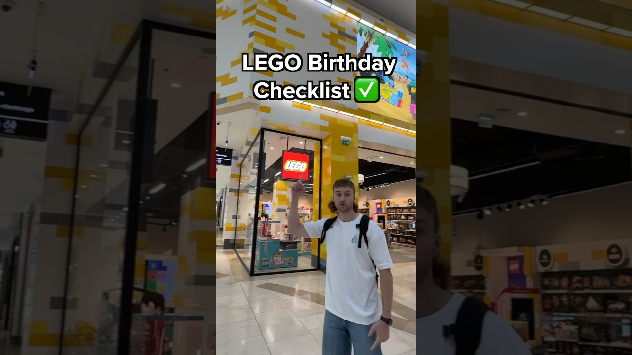 The ULTIMATE LEGO Birthday Checklist ✅