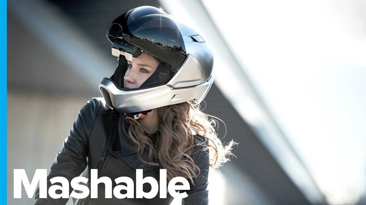This Smart Motorcycle Helmet Features a Futuristic AR Display — Future Blink