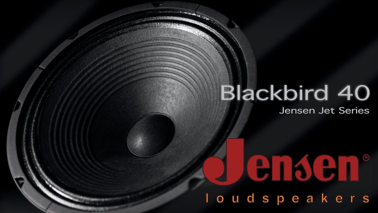 Jensen Speakers presents: The Blackbird 40. A new 12