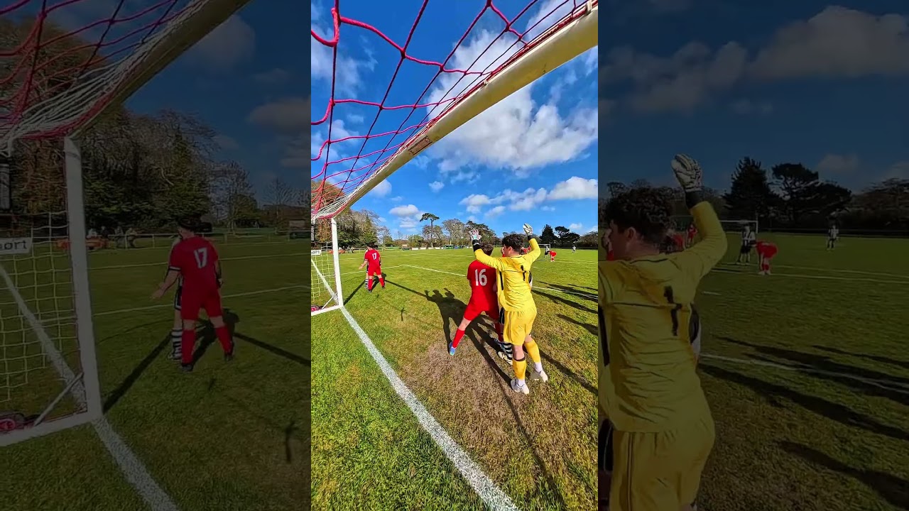 Our Toughest Match Yet..😬 #goalkeeper #ytshorts