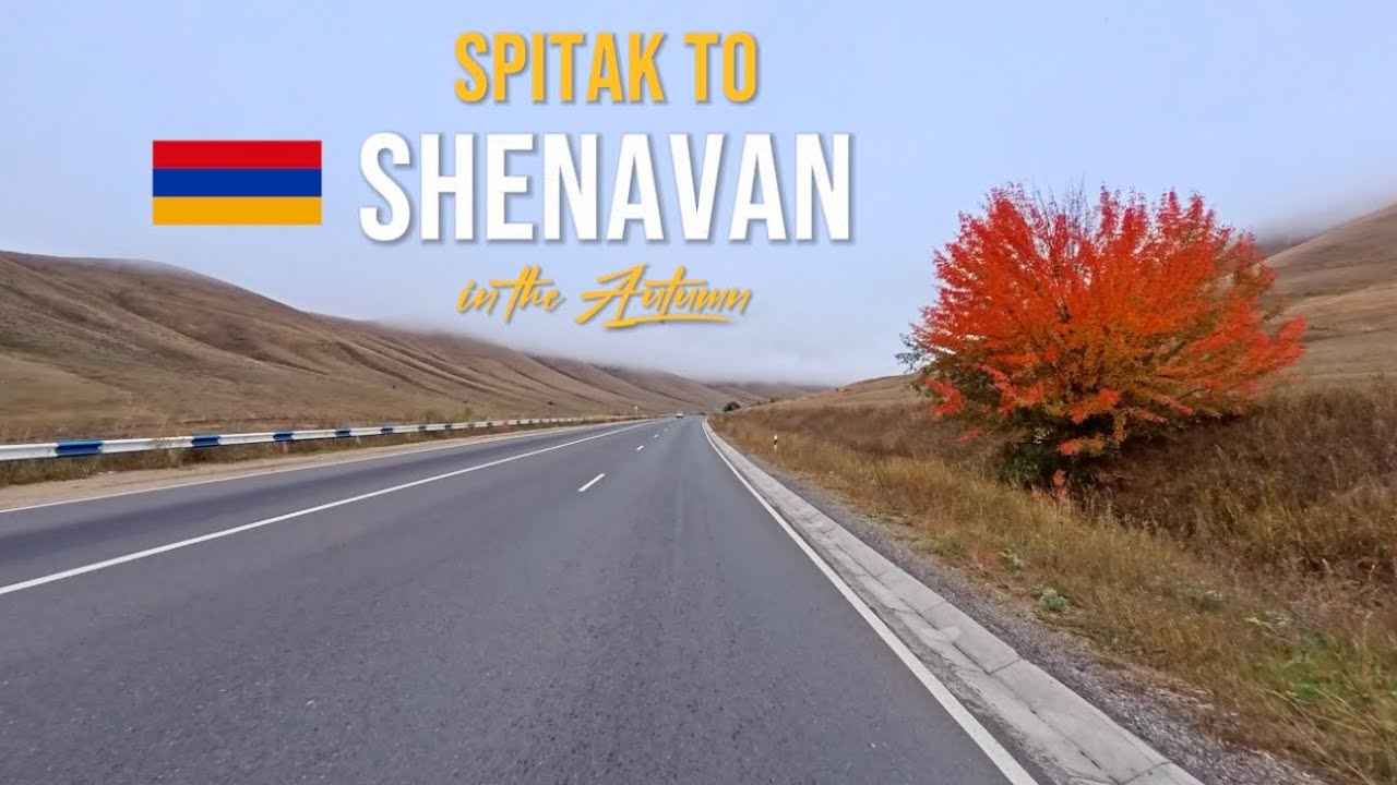 Driving in Armenia 🇦🇲 from Spitak to Shenavan | Scenic Autumn Mountain Road Trip October 2025